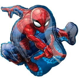 Шар фольгированный фигура, Человек паук в прыжке  29"/73 см An