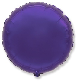 Шар Фиолетовый, Круг (18''/46 см)
