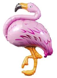 Шар фольгированный фигура Фламинго розовый 51"/130 см FM